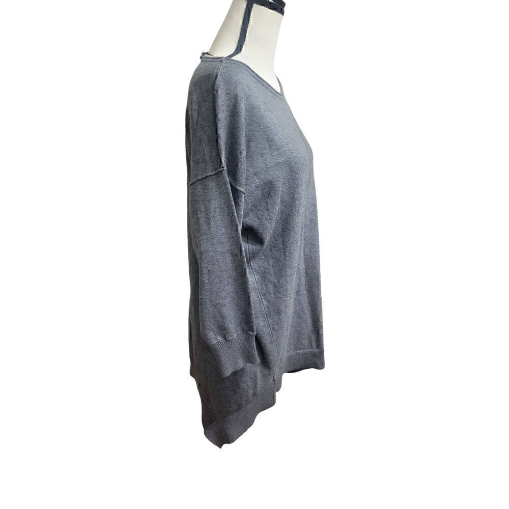 Verve Ami Women’s Asymmetrical Hem Sweater Gray Sz XL New - Picture 3 of 6